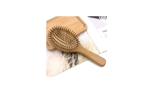 Wooden Magic hair brush