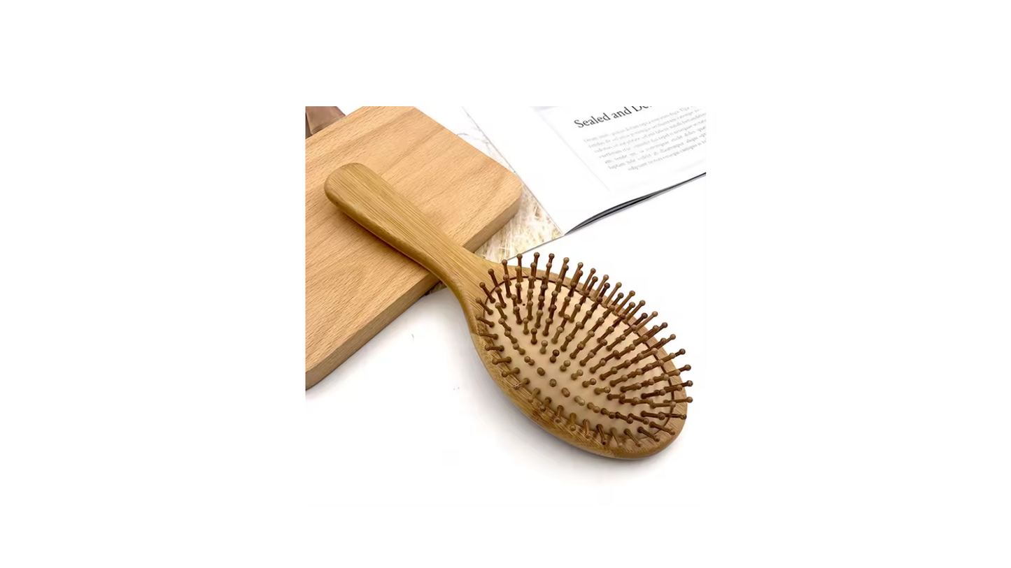 Wooden Magic hair brush