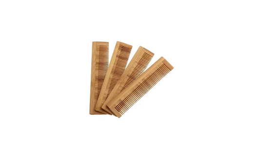 Wooden Magic hair comb (set of 2)