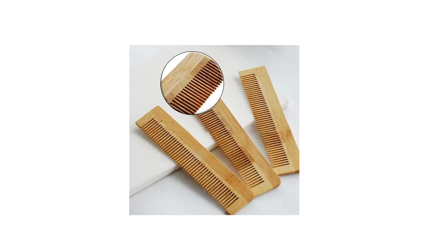 Wooden Magic hair comb (set of 2)